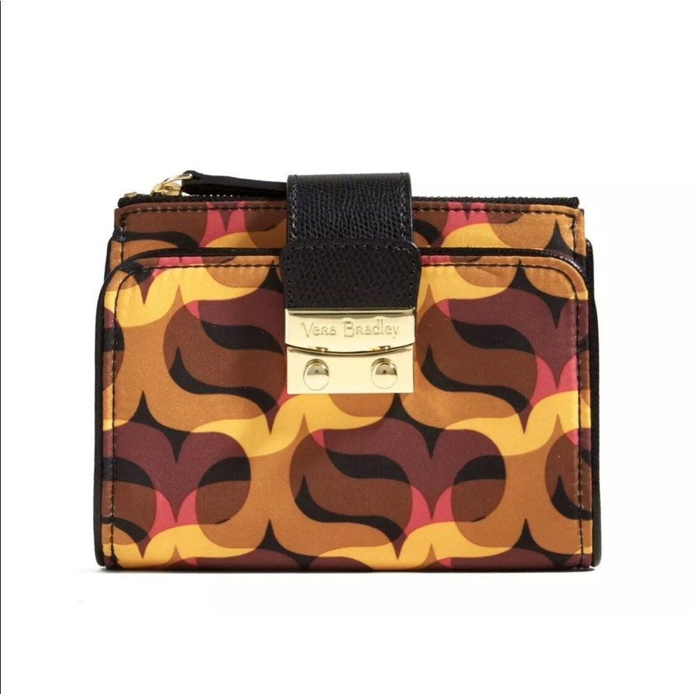 Vera Bradley Modern Lights Push wallet New